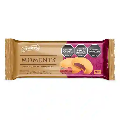 Moments Galleta Rellenas Mora
