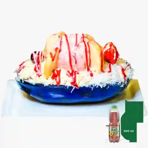 Combo Ensalada de Frutas Mixta + Mr Tea Durazno 500 ml