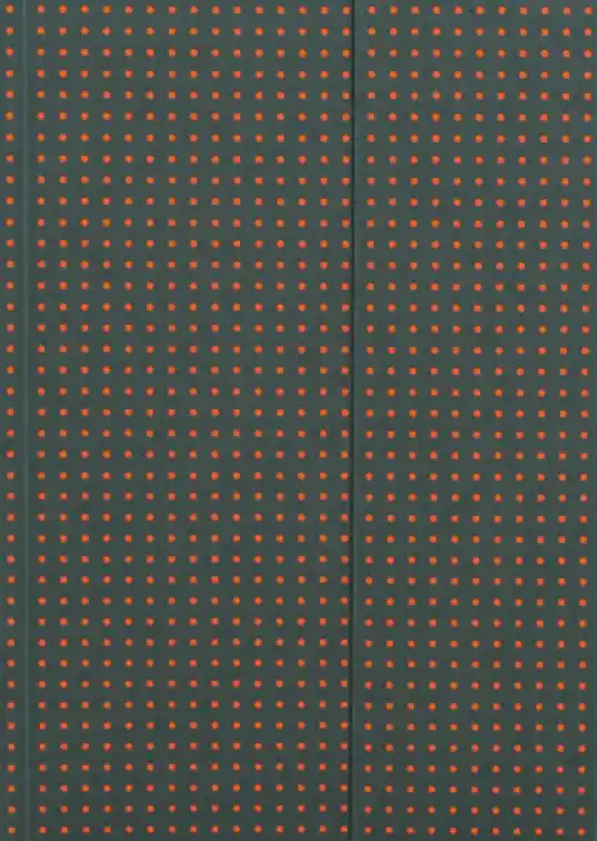 Cuaderno Círculo Gris Sobre Naranja