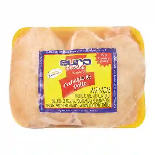 Pechuga C/ Piel Congelada Euromax *kg 2u
