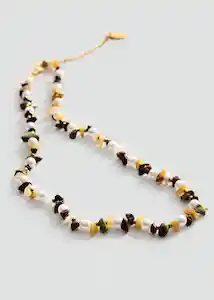 Collar Aitana Oro Talla 99 Mujer Mango