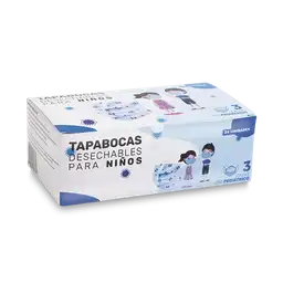 Tapabocas Pediátrico Niño