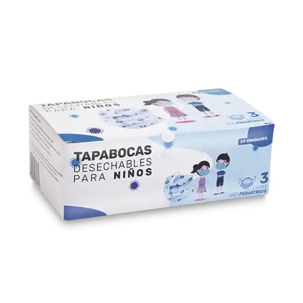 Tapabocas Pediátrico Niño