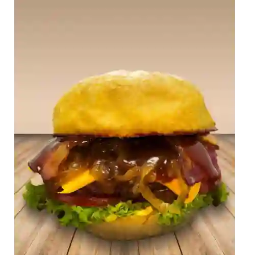 Sweet Onion & Bacon Burger