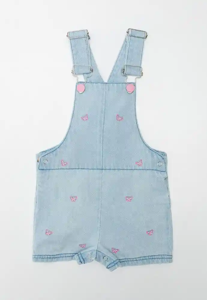 Overol Corto 4t-azul