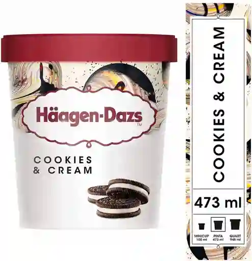 Haagen-Dazs Helado Cookies & Cream