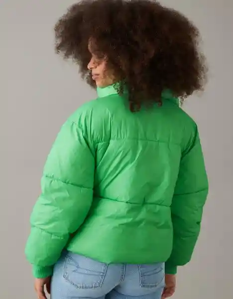 Chaqueta Mujer Verde Talla: Small American Eagle