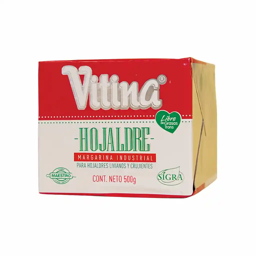 Vitina Hojaldre Margarina Tc Sigra