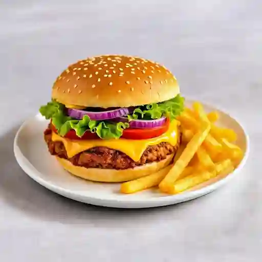 Hamburguesa Mixta