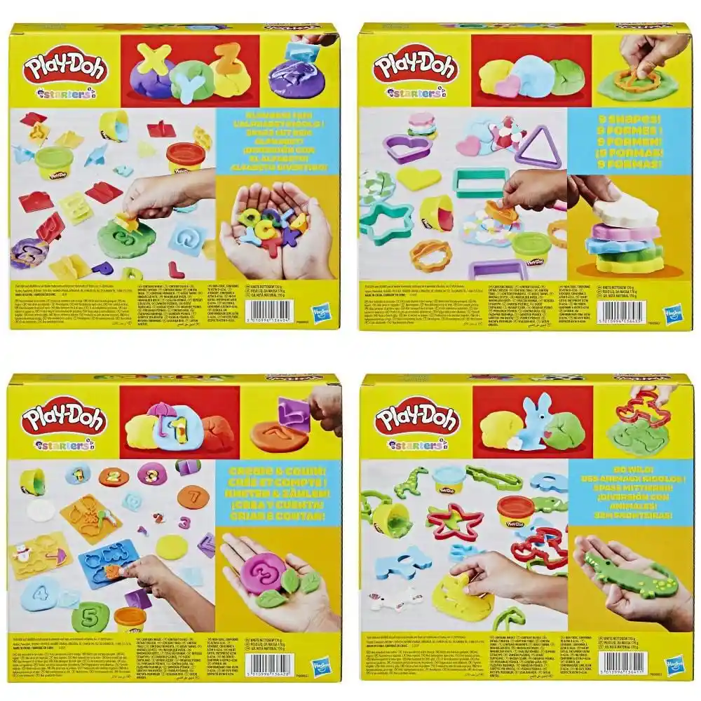 Plastilinas Starters Surtido Play Doh