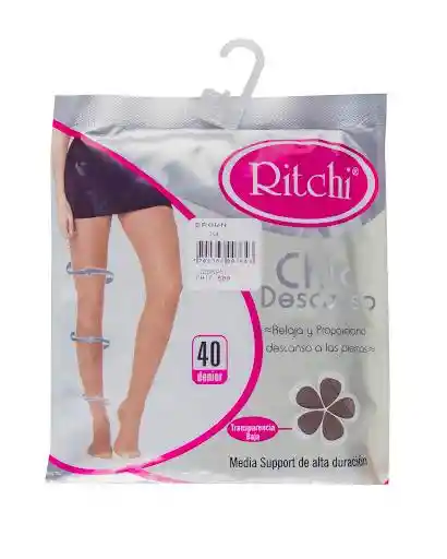 Ritchi Medias Chic Descanso Color Marrón Talla XL