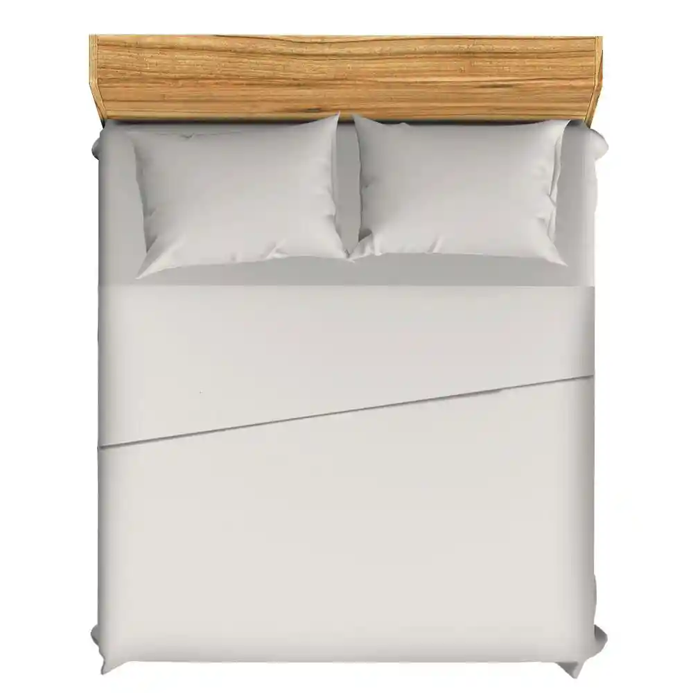 Juego de Cama Finlandek Basic Esencial Doble (140 X 190 Cm) N/a Poliéster Kamel Beige
