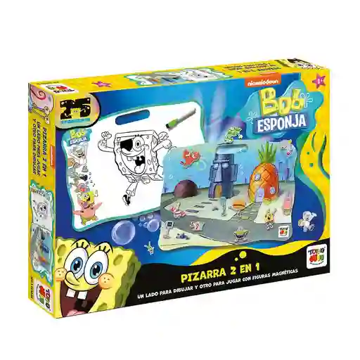 Pizarra 2 en 1 Bob Esponja Toyng