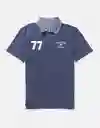 Polo Hombre Azul Talla X-Large American Eagle 3660483