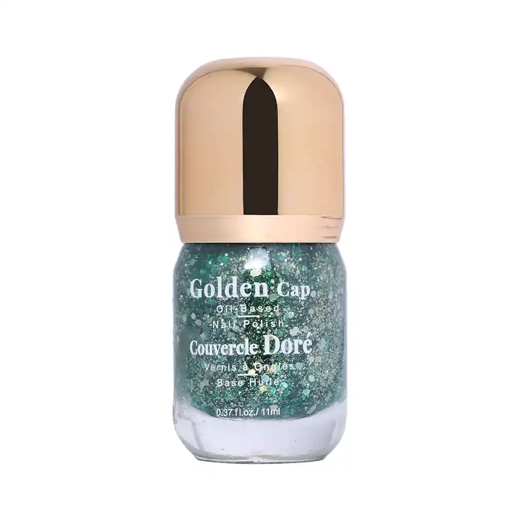 Miniso Esmalte Para Uñas a Base de Aceite Diamante Verde 17