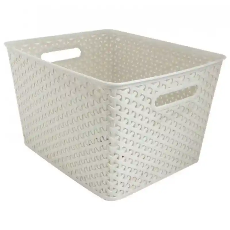 Curver Canasta 196861 Rattan Crema 35 x 22 x 29 cm