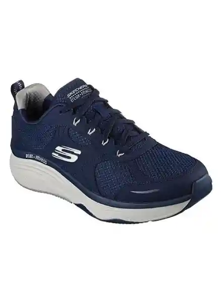 Skechers Tenis DLux Fitness Para Hombre Color Azul Talla 10