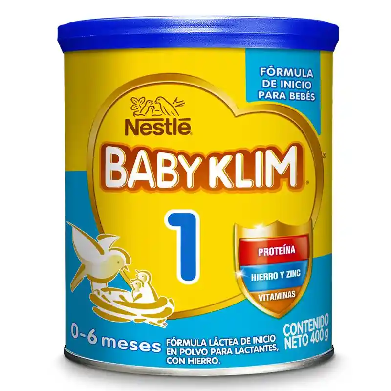 Fórmula infantil BABY KLIM etapa 1 x 400g