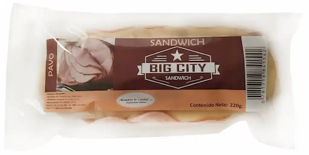 Big City Sandwich de Pavo