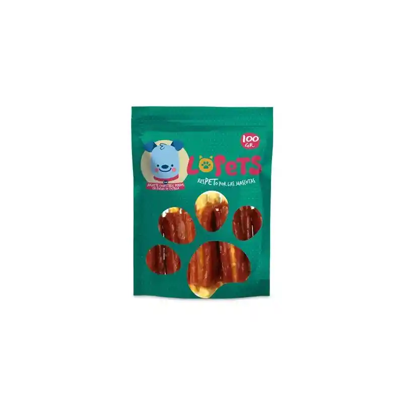 Lopets Juguete Comestible para Perro en Forma de Costilla