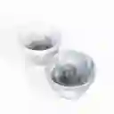 Set Tazón Mármol Pequeño 12 cm Ambiente Gourmet