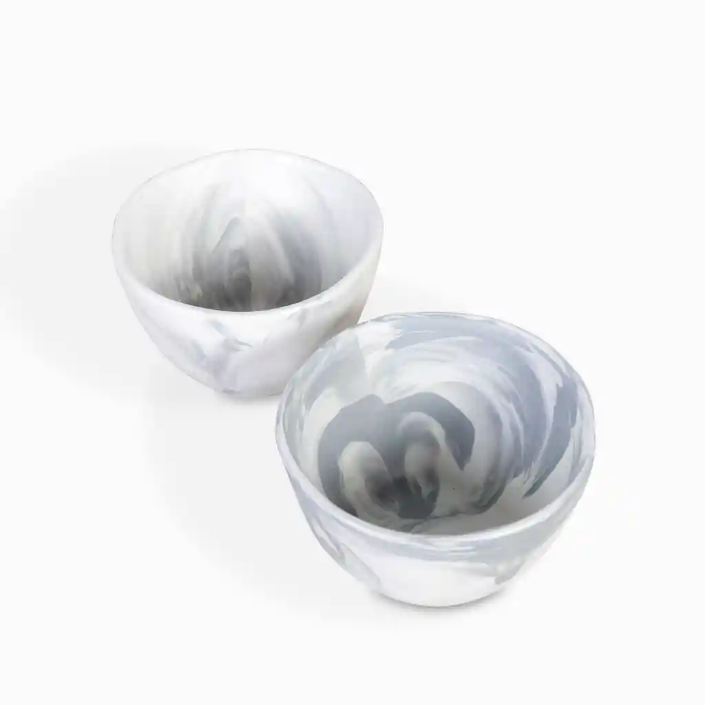 Set Tazón Mármol Pequeño 12 cm Ambiente Gourmet
