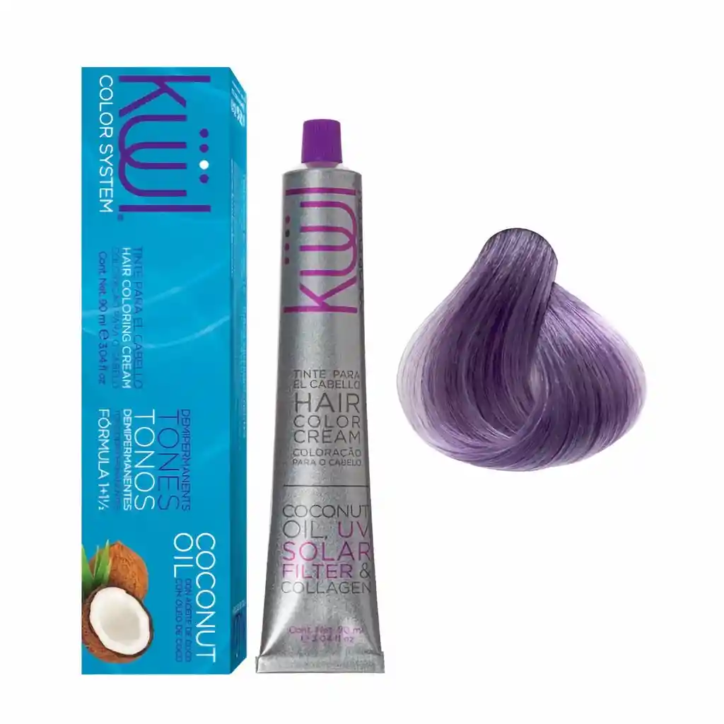 KUUL Tintes Tonos Demi-Permanentes Rosa Metálico