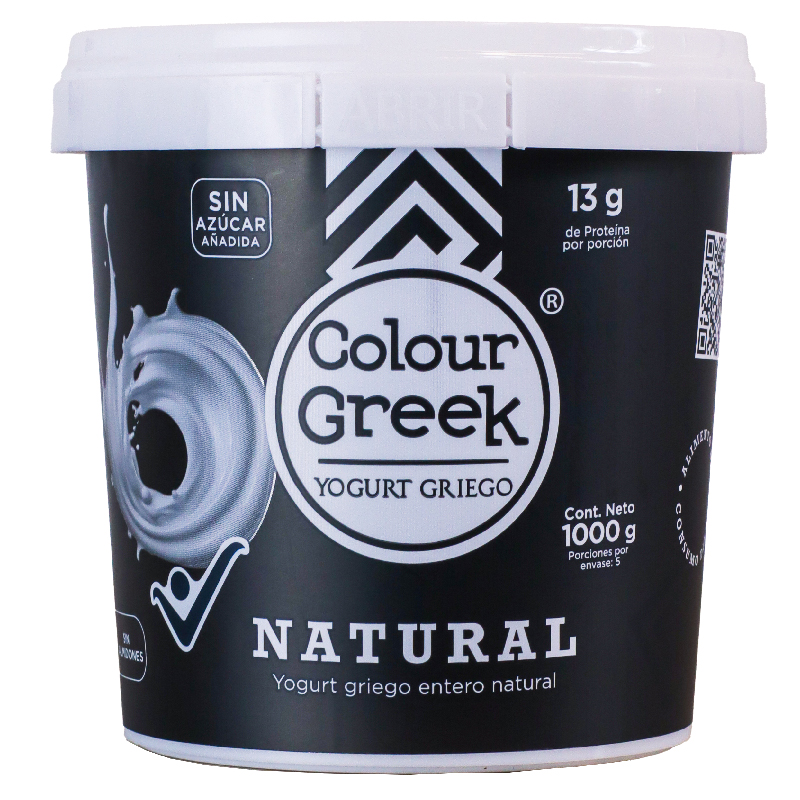 Colour Greek Yogurt Griego Natural 1000g