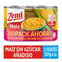 Zenú Maíz Dulce Sin Azúcar Añadido