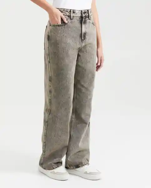 Jean Special Straight Gris Plateado Medio 6 Chevignon