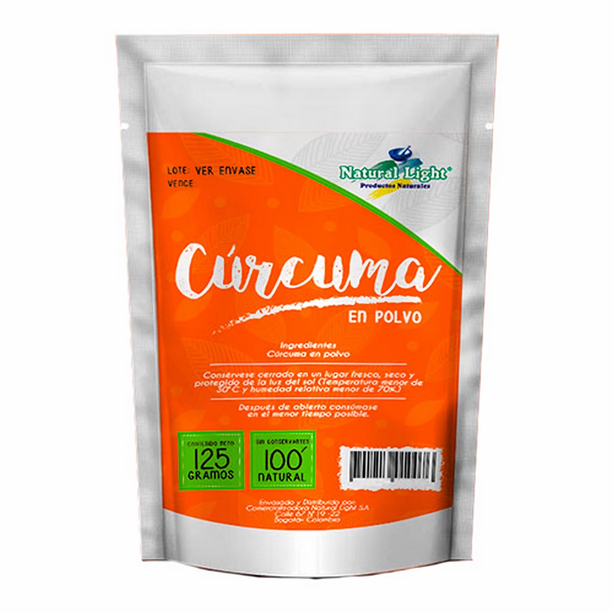 Natural Light Curcuma 125 g