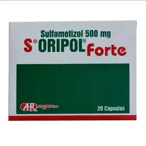 S-oripol Forte A.h-robins Cápsulas