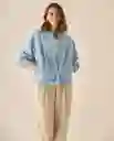 Chaqueta Azul Rivera Medio Talla S 623G005 Esprit
