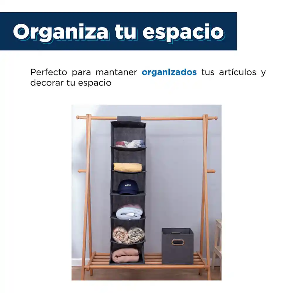 Miniso Organizador de Armario Colgante de 6 Estantes