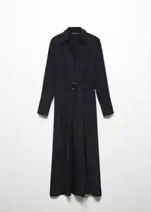 Vestido Sasha Negro Talla S Mujer Mango