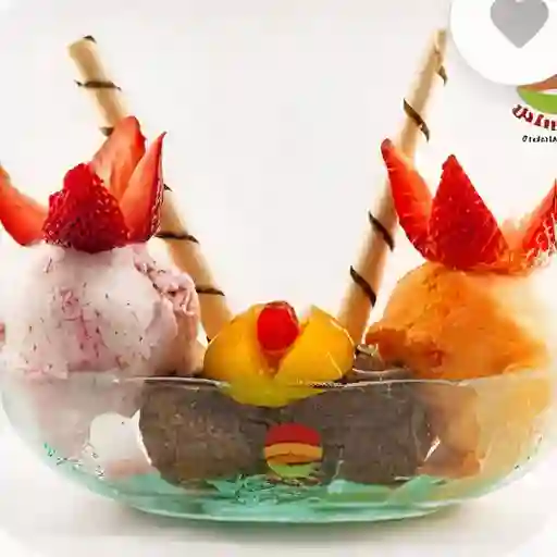 Brawnie con Helado