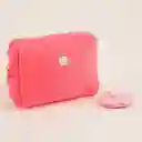 Cosmetiquera Tela Tipo Esponja Coral Serie Miniso