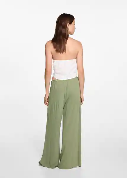 Pantalón Open Khaki Talla 18 Niñas Mango