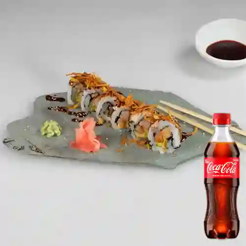 Combo Sushi Buenos Aires Roll +cocacola Orig 400Ml