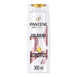 Shampoo sin sal' Pantene Pro-V Miracles Colageno Nutre y Revitaliza Nutritivo Champu 300 ml