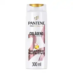 Shampoo sin sal' Pantene Pro-V Miracles Colageno Nutre y Revitaliza Nutritivo Champu 300 ml