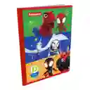 Cuaderno Doble Linea / Ferrocarril 100 Hojas Cosido Primavera