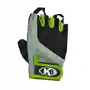 K6 Guantes Para Gimnasio De Cuero Fitness Maxcare Verde Talla M