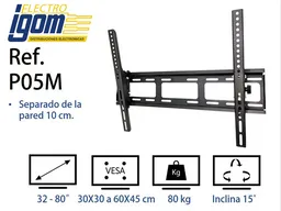 Imount Soporte Para Tv 32 - 80" 15º