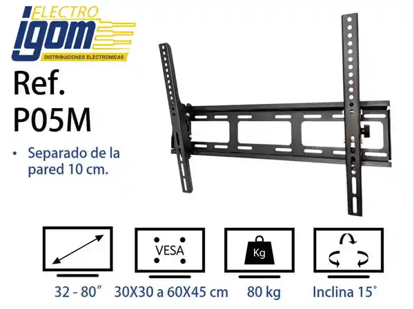 Imount Soporte Para Tv 32 - 80" 15º