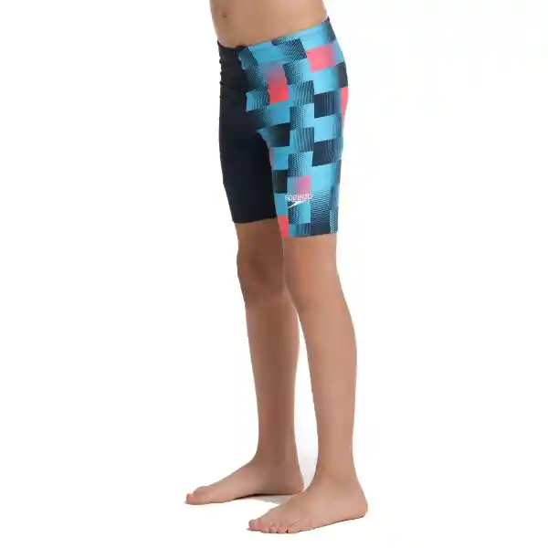 Pantaloneta Baño Jammer Jr Picton Dot Linear Talla 8 Speedo