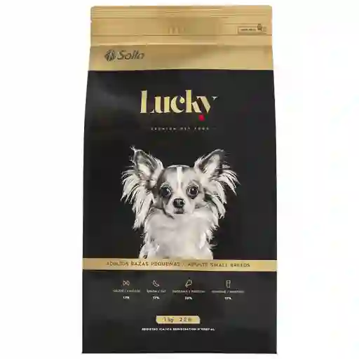 Solla Lucky Alimento para Perros Adultos de Razas Pequeñas
