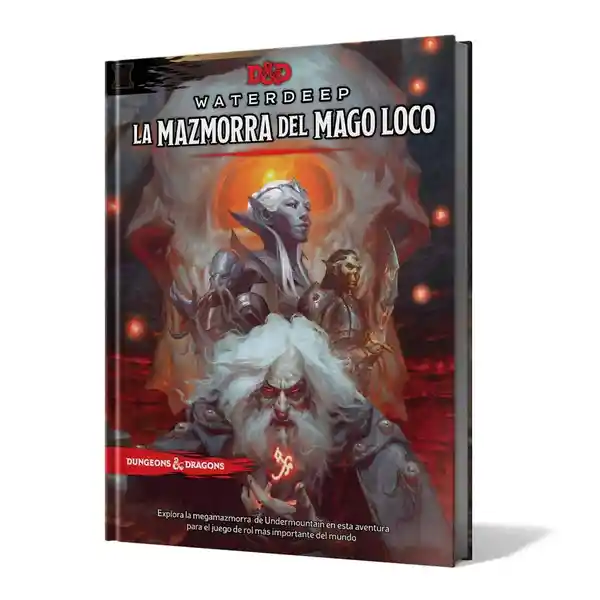 Asmodee Juego de Mesa Waterdeep la Mazmorra Del Mago Loco