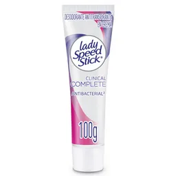 Desodorante Antitranspirante Lady Speed Stick Tubo Clinico 100g