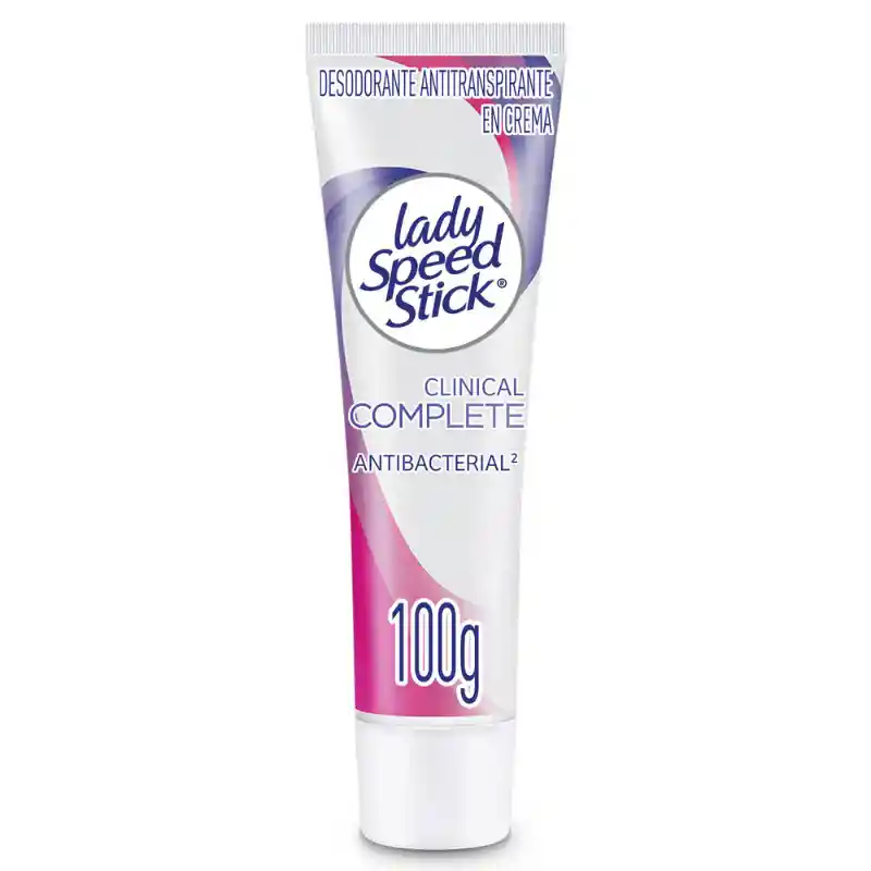 Desodorante Antitranspirante Lady Speed Stick Tubo Clinico 100g